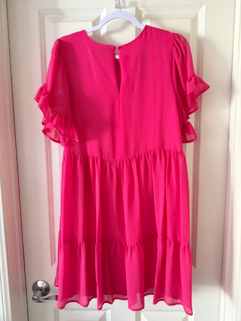 Sam Edelman Pink Ruffle Mini Dress - Picture 6 of 11